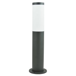 Słupek ogrodowy Oslo 45 cm stalowy szary 205243 Słupek ogrodowy Oslo 45 cm stalowy szary 205243