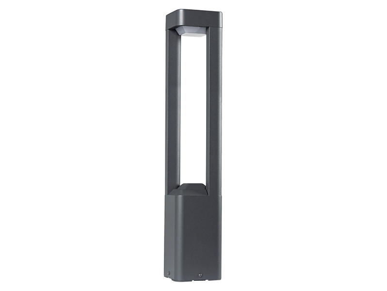Słupek ogrodowy Pevo aluminiowy szary 56408
