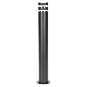 Słupek ogrodowy Rino 74 cm aluminiowy czarny 205264 Słupek ogrodowy Rino 74 cm aluminiowy czarny 205264