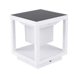 Słupek Ogrodowy Solarny z czujnikiem V-TAC 2W LED biały IP65 90lm 918053 Słupek Ogrodowy Solarny z czujnikiem V-TAC 2W LED biały IP65 90lm 918053