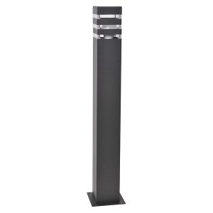 Słupek ogrodowy Teksas 74 cm aluminiowy grafitowy 205258 Słupek ogrodowy Teksas 74 cm aluminiowy grafitowy 205258