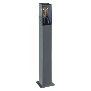 Słupek oświetleniowy Laven 80 cm aluminiowy szary 56403 Słupek oświetleniowy Laven 80 cm aluminiowy szary 56403