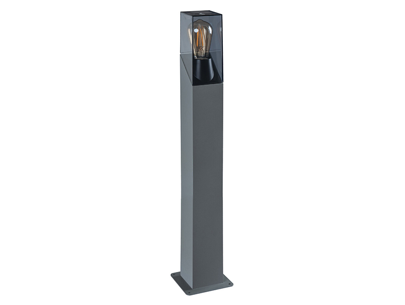 Słupek oświetleniowy Laven 80 cm aluminiowy szary 56403