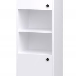 Słupek, wąski regał do salonu Venus biały 275858 Słupek, wąski regał do salonu Venus biały 275858