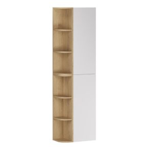 Słupek Wysoki Aster White z Półsłupkiem i Regałem 983030 Słupek Wysoki Aster White z Półsłupkiem i Regałem 983030
