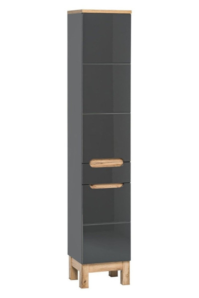 Słupek wysoki Bali szary połysk 2D/1S 126455