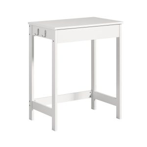 SoBuy Biurko komputerowe z jedną szufladą Biały 60x40x76cm FWT43-W 925402 SoBuy Biurko komputerowe z jedną szufladą Biały 60x40x76cm FWT43-W 925402