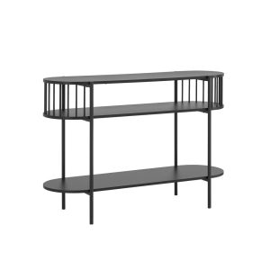 SoBuy Konsola na jedną półkę do przedpokoju Czarny 110x39x76cm FSB90-SCH 811716 SoBuy Konsola na jedną półkę do przedpokoju Czarny 110x39x76cm FSB90-SCH 811716