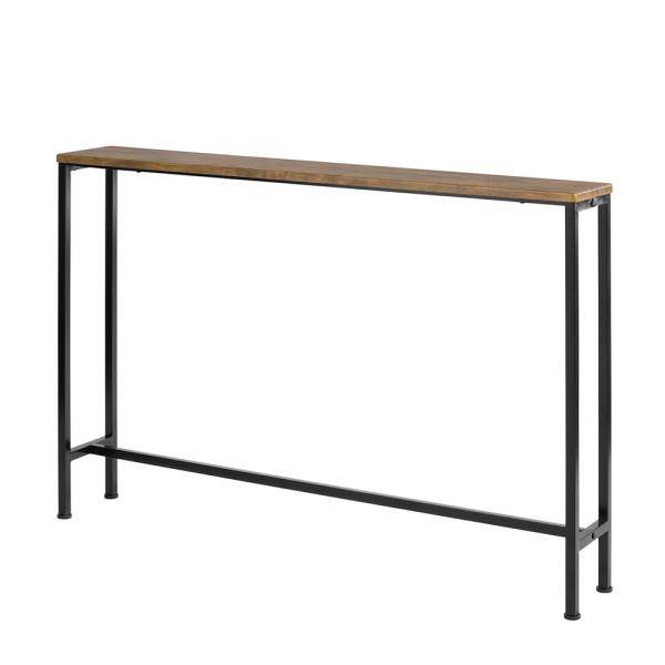SoBuy Konsola Rozsuwana do Przedpokoju 120x20x80cm Przemysłowy FSB19-XL-N 811712