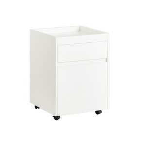 SoBuy Kontener biurowy z 1 szufladą Biały 39.5×39.5×54.2cm FBT121-W 809562 SoBuy Kontener biurowy z 1 szufladą Biały 39.5×39.5×54.2cm FBT121-W 809562
