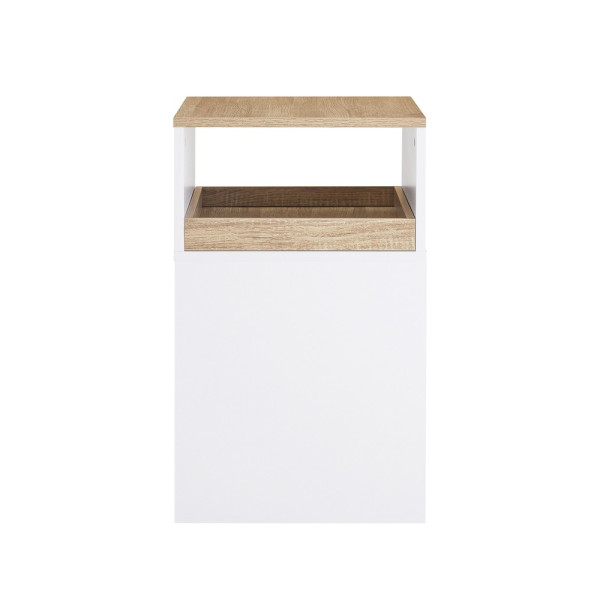 SoBuy Kontener biurowy z jedną szufladą 40x50x65cm Nowoczesny ASK08-NW 809628