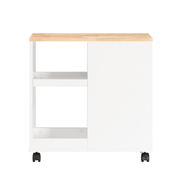 SoBuy Kontener biurowy z jedną szufladą 60x30x60cm Nowoczesny FBT130-NW 809558