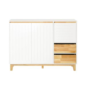 SoBuy Kredens niski Kolor drewna 120x40x90cm Nowoczesny FSB75-NW 837751