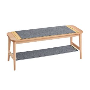 SoBuy Ławka na buty z 2 szufladami 110x37x44.5cm Nowoczesny HFSR01-N 813451 SoBuy Ławka na buty z 2 szufladami 110x37x44.5cm Nowoczesny HFSR01-N 813451