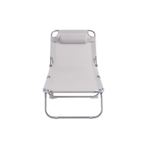 SoBuy Leżak Beż 193x57x79cm Przemysłowy OGS35-MI 811787 SoBuy Leżak Beż 193x57x79cm Przemysłowy OGS35-MI 811787