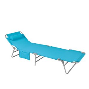SoBuy Leżak Składany Niebieski 193x57x79cm Przemysłowy OGS35-B 811779 SoBuy Leżak Składany Niebieski 193x57x79cm Przemysłowy OGS35-B 811779
