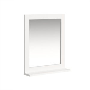 SoBuy Lustro ścienne z półką Biały 40x10x49.2cm Klasyczny FRG129-W 813739 SoBuy Lustro ścienne z półką Biały 40x10x49.2cm Klasyczny FRG129-W 813739