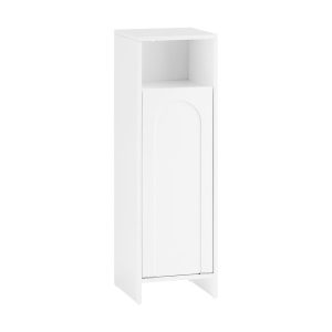 SoBuy Meble łazienkowe z jednymi drzwiami Biały Funkcjonalny BZR161-W 809632 SoBuy Meble łazienkowe z jednymi drzwiami Biały Funkcjonalny BZR161-W 809632