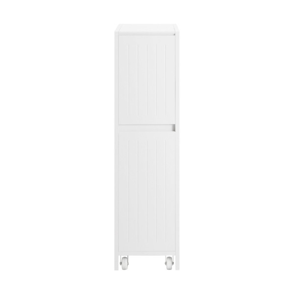 SoBuy Niska szafka łazienkowa z dwiema szufladami Biały 60x20x75cm BZR111-W 809662