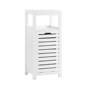 SoBuy Niska szafka łazienkowa z jednymi drzwiami Biały 42x30x90cm BZR67-W 809644 SoBuy Niska szafka łazienkowa z jednymi drzwiami Biały 42x30x90cm BZR67-W 809644