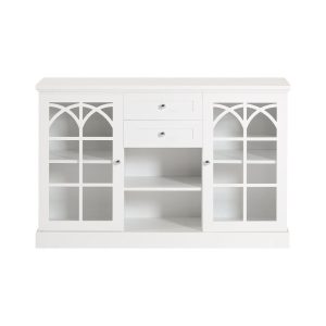 SoBuy Niski kredens z 2 szufladami Biały 120x39x78cm Nowoczesny FSB79-W 812903 SoBuy Niski kredens z 2 szufladami Biały 120x39x78cm Nowoczesny FSB79-W 812903