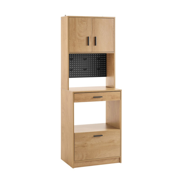 SoBuy Niski kredens z dwiema szufladami 60x40x170cm Nowoczesny FSB98-N 813195