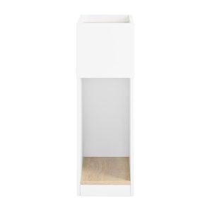 SoBuy Nocny stolik z szufladą i półką Biały/Brązowy 20x35x60 cm FBT171-WN 1072541 SoBuy Nocny stolik z szufladą i półką Biały/Brązowy 20x35x60 cm FBT171-WN 1072541