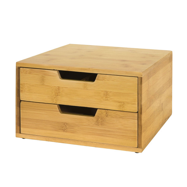 SoBuy Organizer na kapsułki z szufladą 31x30x18cm Nowoczesny FRG82-N 902752