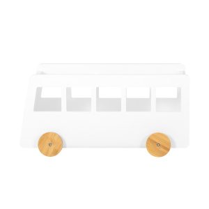 SoBuy Pojemnik na zabawki z 2 półkami Biały 69x41x33.5cm Nowoczesny KMB41-W 809624 SoBuy Pojemnik na zabawki z 2 półkami Biały 69x41x33.5cm Nowoczesny KMB41-W 809624