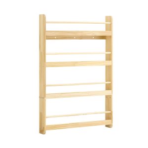 SoBuy Półka dziecięca z 5 półkami Drewno 80x12x118cm KMB08-N 1073094 SoBuy Półka dziecięca z 5 półkami Drewno 80x12x118cm KMB08-N 1073094