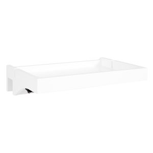 SoBuy Półka przyłóżkowa z jedną półką Biały 36x25x8.5cm Nowoczesny NKD01-W 812925 SoBuy Półka przyłóżkowa z jedną półką Biały 36x25x8.5cm Nowoczesny NKD01-W 812925
