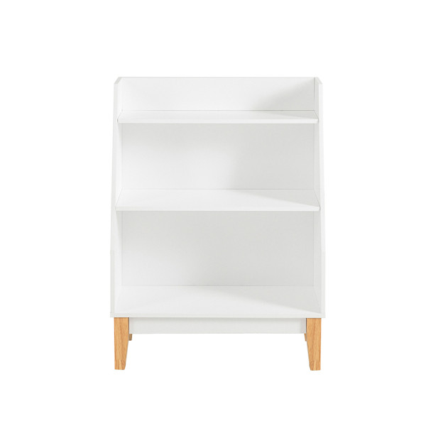 SoBuy Regał dziecięcy z 3 półkami Biały 60x25x80.5cm Funkcjonalny KMB47-W 812867