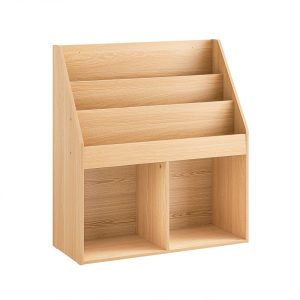SoBuy Regał dziecięcy z 4 półkami 72.5×29.5×79.5cm Funkcjonalny KMB01-N 813118