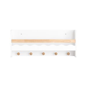 SoBuy Regał dziecięcy z jedną półką Biały 73x15x30cm Nowoczesny KMB78-W 813096 SoBuy Regał dziecięcy z jedną półką Biały 73x15x30cm Nowoczesny KMB78-W 813096