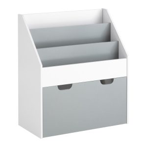SoBuy Regał dziecięcy z jedną półką Jasnoszary Funkcjonalny KMB17-HG 813138 SoBuy Regał dziecięcy z jedną półką Jasnoszary Funkcjonalny KMB17-HG 813138
