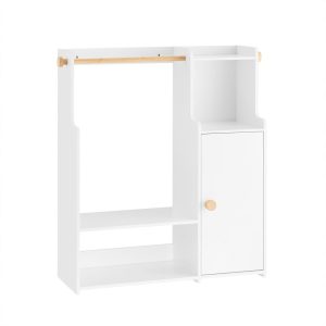SoBuy Regał dziecięcy z jedną szufladą Biały Nowoczesny KMB110-W 813120 SoBuy Regał dziecięcy z jedną szufladą Biały Nowoczesny KMB110-W 813120
