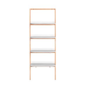 SoBuy Regał na książki z 4 półkami Jasnoszary 65x38x170cm HSTR02-HG 809691 SoBuy Regał na książki z 4 półkami Jasnoszary 65x38x170cm HSTR02-HG 809691