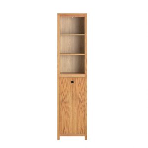 SoBuy Słupek łazienkowy z jedną drzwiczką 40x35x172cm BZR95-N 902773