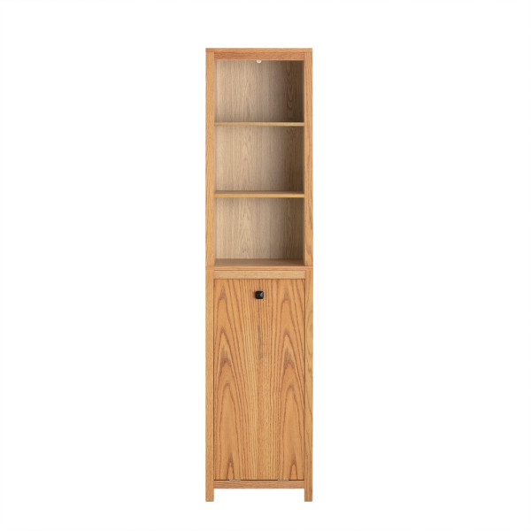 SoBuy Słupek łazienkowy z jedną drzwiczką 40x35x172cm BZR95-N 902773