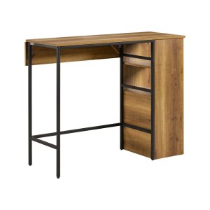 SoBuy Stół barowy Ciemnobrązowy 120x65x95cm Przemysłowy FWT98-PF 811767 SoBuy Stół barowy Ciemnobrązowy 120x65x95cm Przemysłowy FWT98-PF 811767