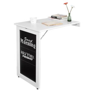 SoBuy Stolik ścienny składany Biały 50x75x73cm FWT20-W 820369 SoBuy Stolik ścienny składany Biały 50x75x73cm FWT20-W 820369