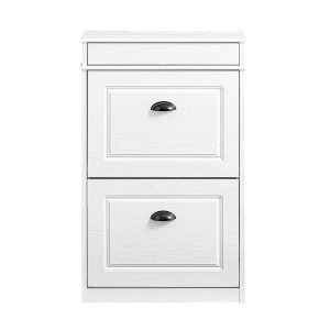 SoBuy Szafka na buty z 1 szufladą Biały 53.3x24x84.8cm Nowoczesny FSR78-WG 837479 SoBuy Szafka na buty z 1 szufladą Biały 53.3x24x84.8cm Nowoczesny FSR78-WG 837479