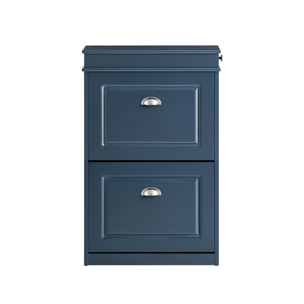 SoBuy Szafka na buty z 1 szufladą Niebieski 53.5x24x82.5cm FSR78-B 837478