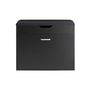 SoBuy Szafka na buty z jedną szufladą Czarny 60x30x50cm FSR95-SCH 896440 SoBuy Szafka na buty z jedną szufladą Czarny 60x30x50cm FSR95-SCH 896440