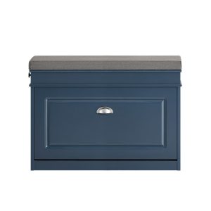SoBuy Szafka na buty z jedną szufladą Granatowy 75x24x51cm FSR82-L-B 896487 SoBuy Szafka na buty z jedną szufladą Granatowy 75x24x51cm FSR82-L-B 896487