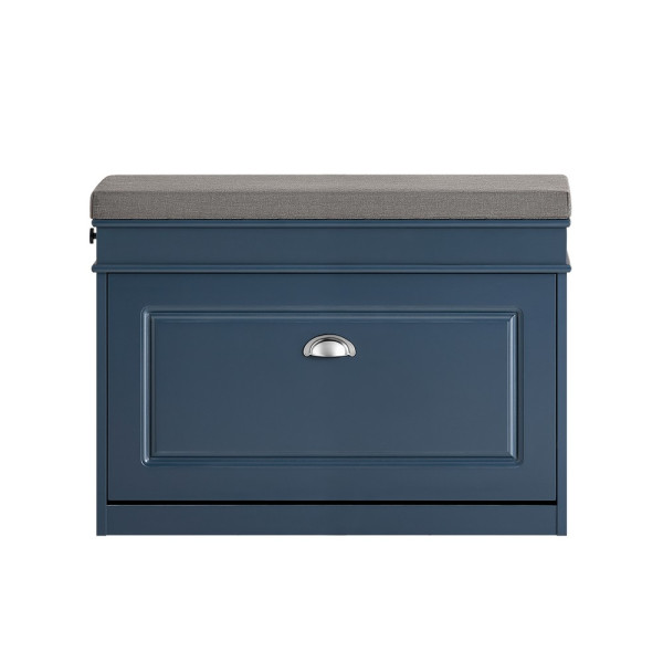 SoBuy Szafka na buty z jedną szufladą Granatowy 75x24x51cm FSR82-L-B 896487