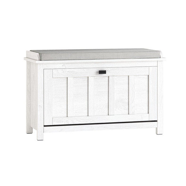 SoBuy Szafka na buty z jednymi drzwiami Biały 80x30x50cm FSR161-W 913020