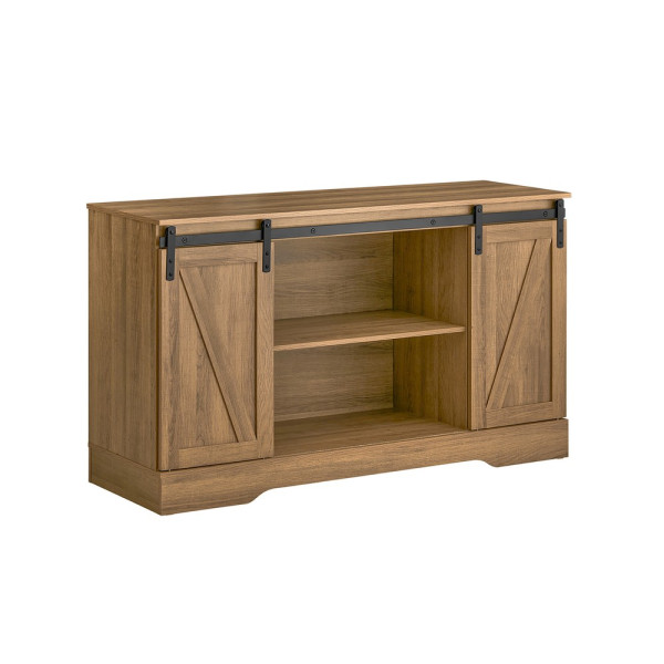 SoBuy Szafka na buty z jednymi drzwiami Brązowy 120x39.5x70.5cm FSB60-BR 838198