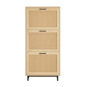 SoBuy Szafka na buty z trzema drzwiczkami 60×23.8x127cm Nowoczesny FSR155-N 837473 SoBuy Szafka na buty z trzema drzwiczkami 60×23.8x127cm Nowoczesny FSR155-N 837473