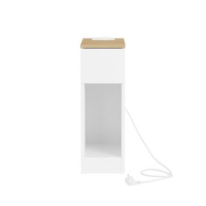 SoBuy Szafka nocna z jedną szufladą 35x20x60cm FBT111-E-WN 804574 SoBuy Szafka nocna z jedną szufladą 35x20x60cm FBT111-E-WN 804574